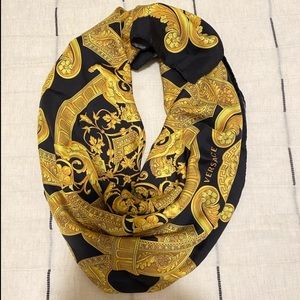 Silk scarf by Versace